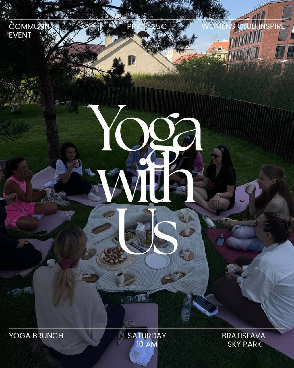 Останній YOGA BRUNCH літа в Братиславі